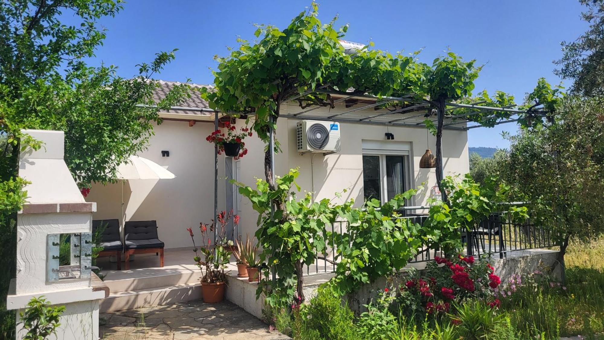 Ioannis Houses - Gemuetliches Ferienhaus Im Olivenhain Skala Potamia  Phòng bức ảnh